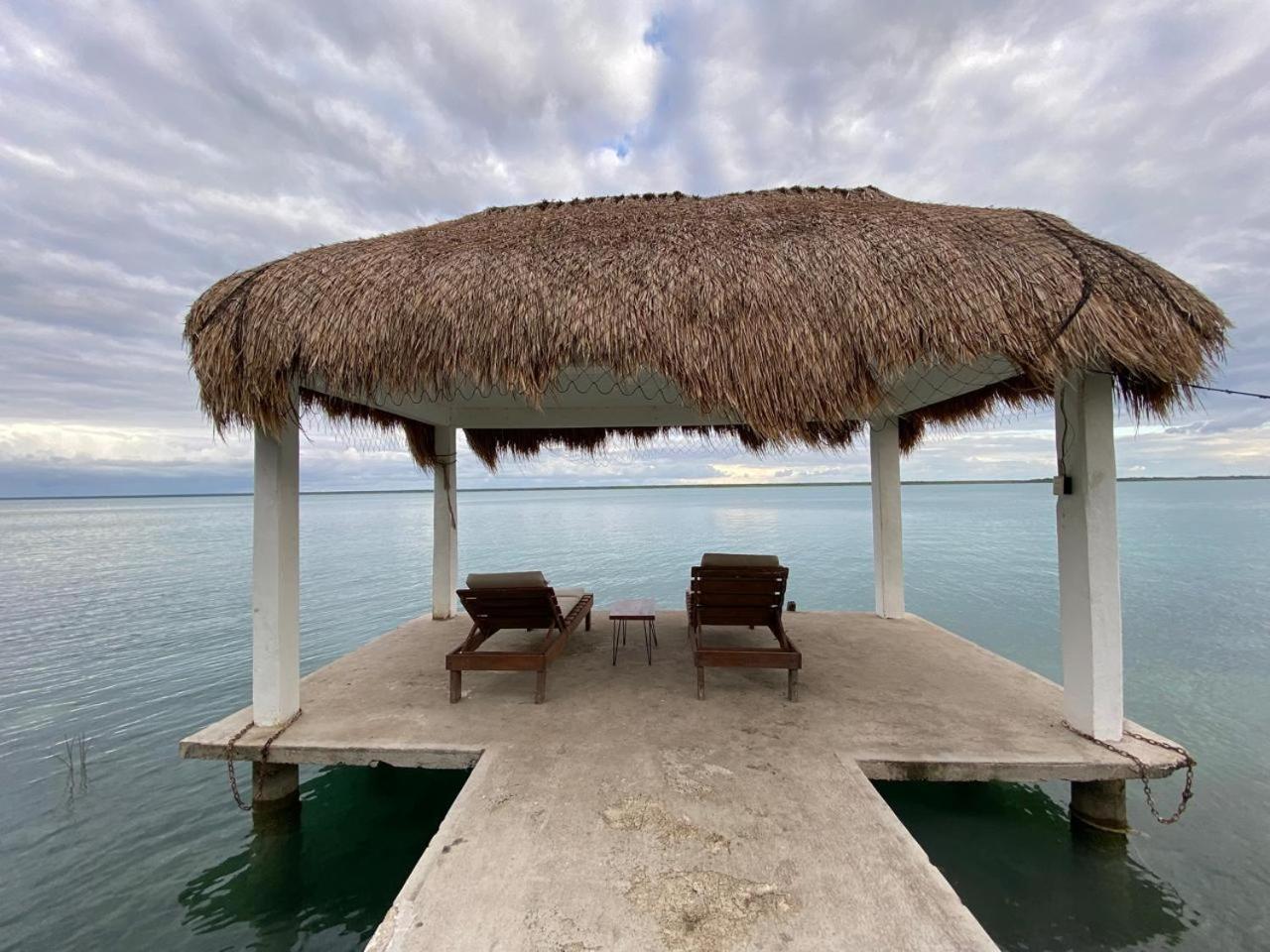 Casa Pescador Bacalar Villa Exterior foto